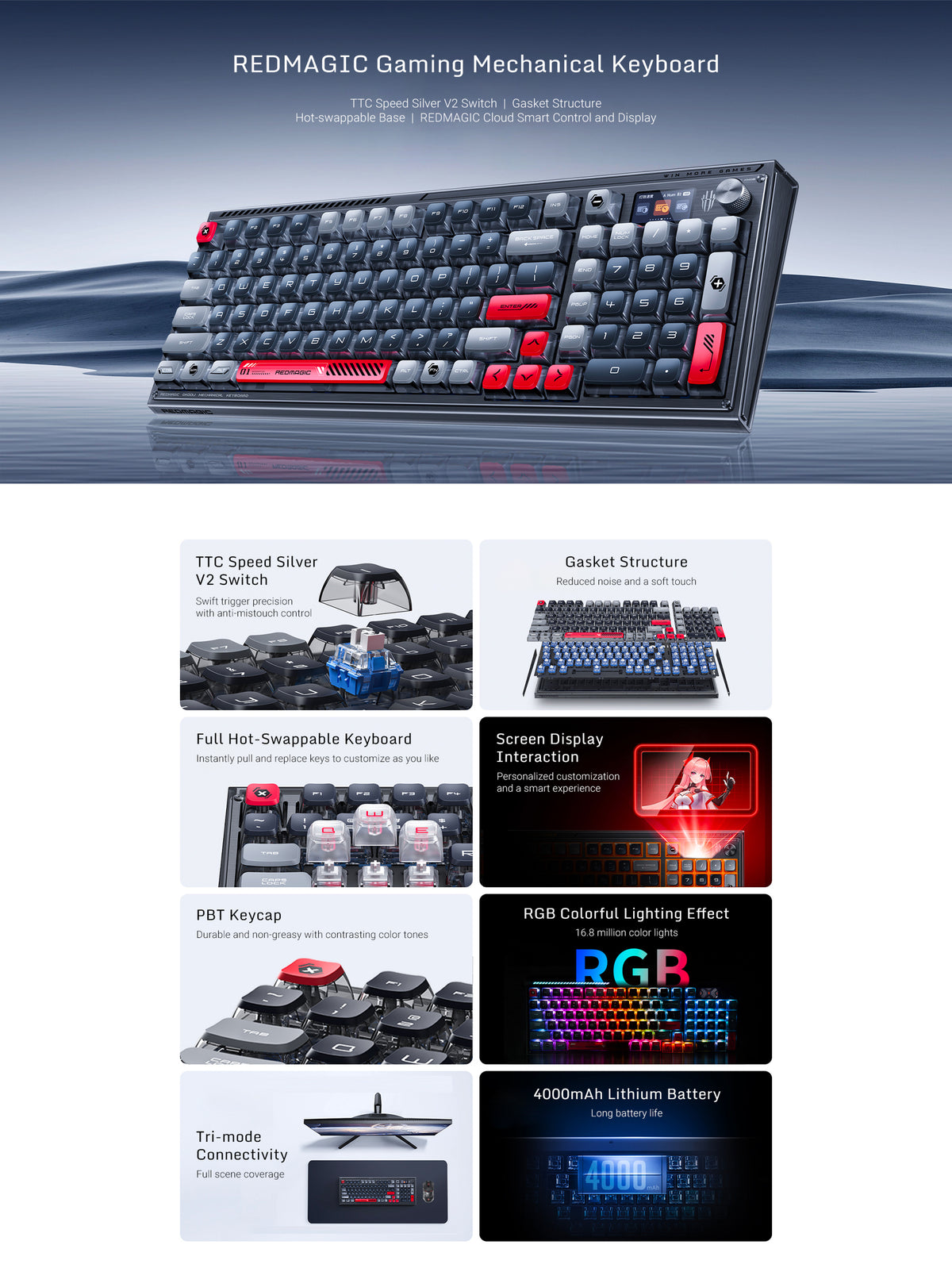REDMAGIC Mechanical Keyboard - REDMAGIC Tech (US) – REDMAGIC (INTL)